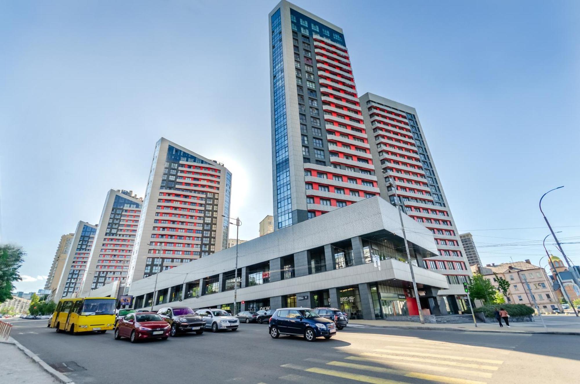 Petrovdom 41B-59B-90B-77B Stunning City View Apartments At Rc Kvartet, Central Railway Station 基輔 外观 照片
